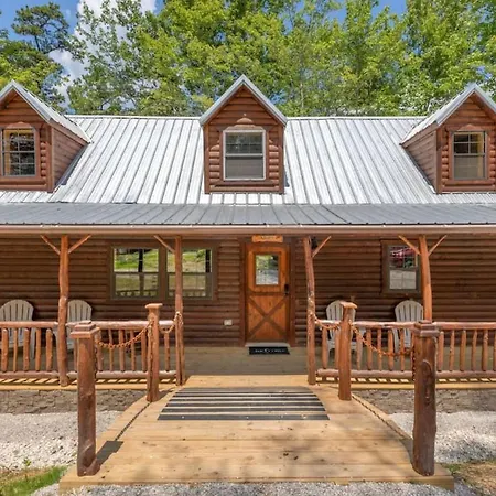 Private Cabin W King Bed And Private Hot Tub Rogers Exterior photo